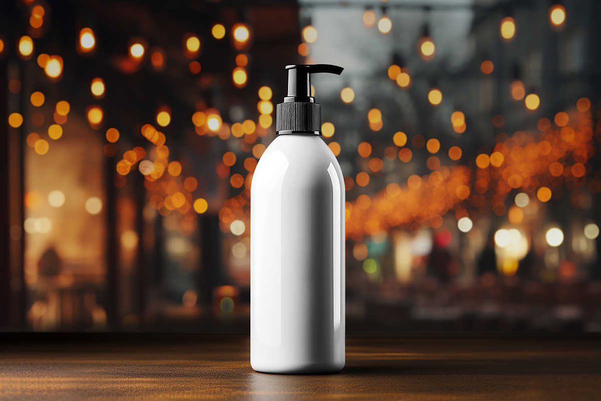 Cosmetic Bottle Mockup, a Packaging Mockup by Viswal Studio (Photo 2 of 2)