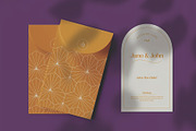 Wedding Invitation Mockup, an Advertising Mockup by skybluecreative (Thumbnail 3 of 3)
