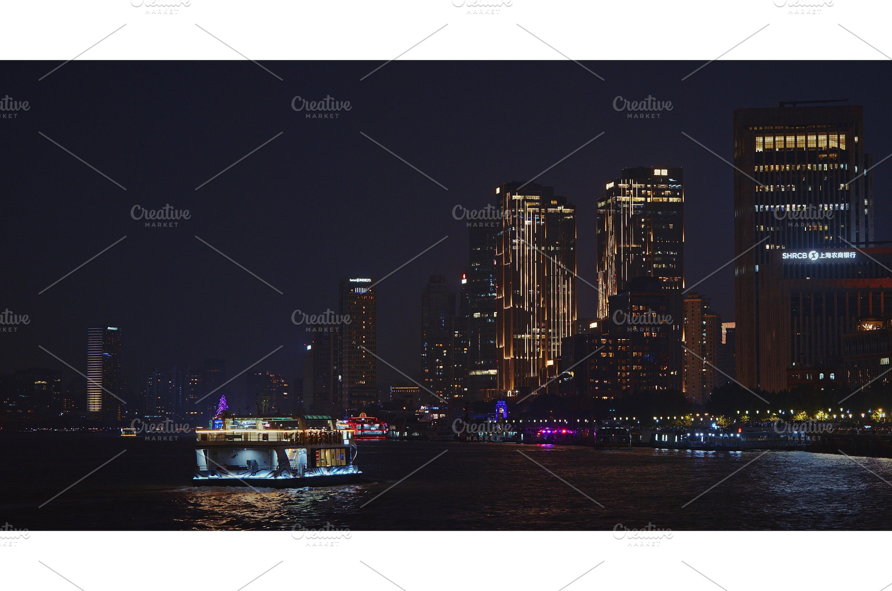 Scenic Night View of Riverboat, an Architecture Photo by Our Amazing World
