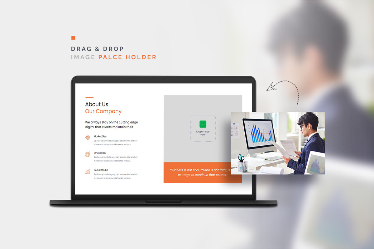 Slukih Presentation Template Design, a Presentation Template by Rocketstill (Photo 4 of 6)