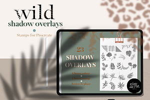 Wild Shadow Overlays For Procreate