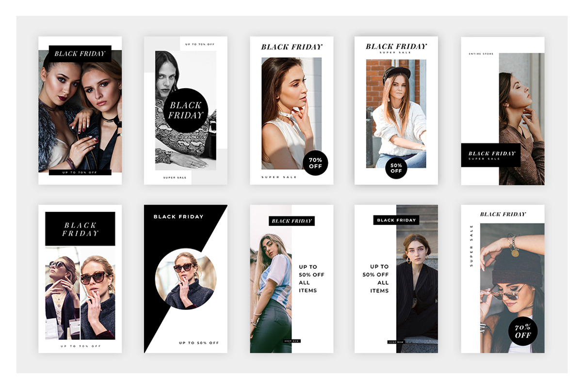 Ultimate Black Friday Social Media, a Social Media Template by MinimalStudioCo (Photo 56 of 67)
