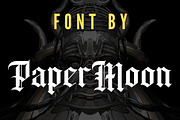 IronCrest - A Blackletter Font, a Blackletter Font by GearShift (Thumbnail 2 of 4)