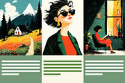 Grainy Colored Pencil Illustration, a Decorative Illustration by Artimind Studio (Thumbnail 7 of 10)