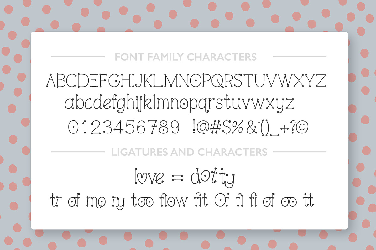 Dotty font + .ai speech bubbles preview 2