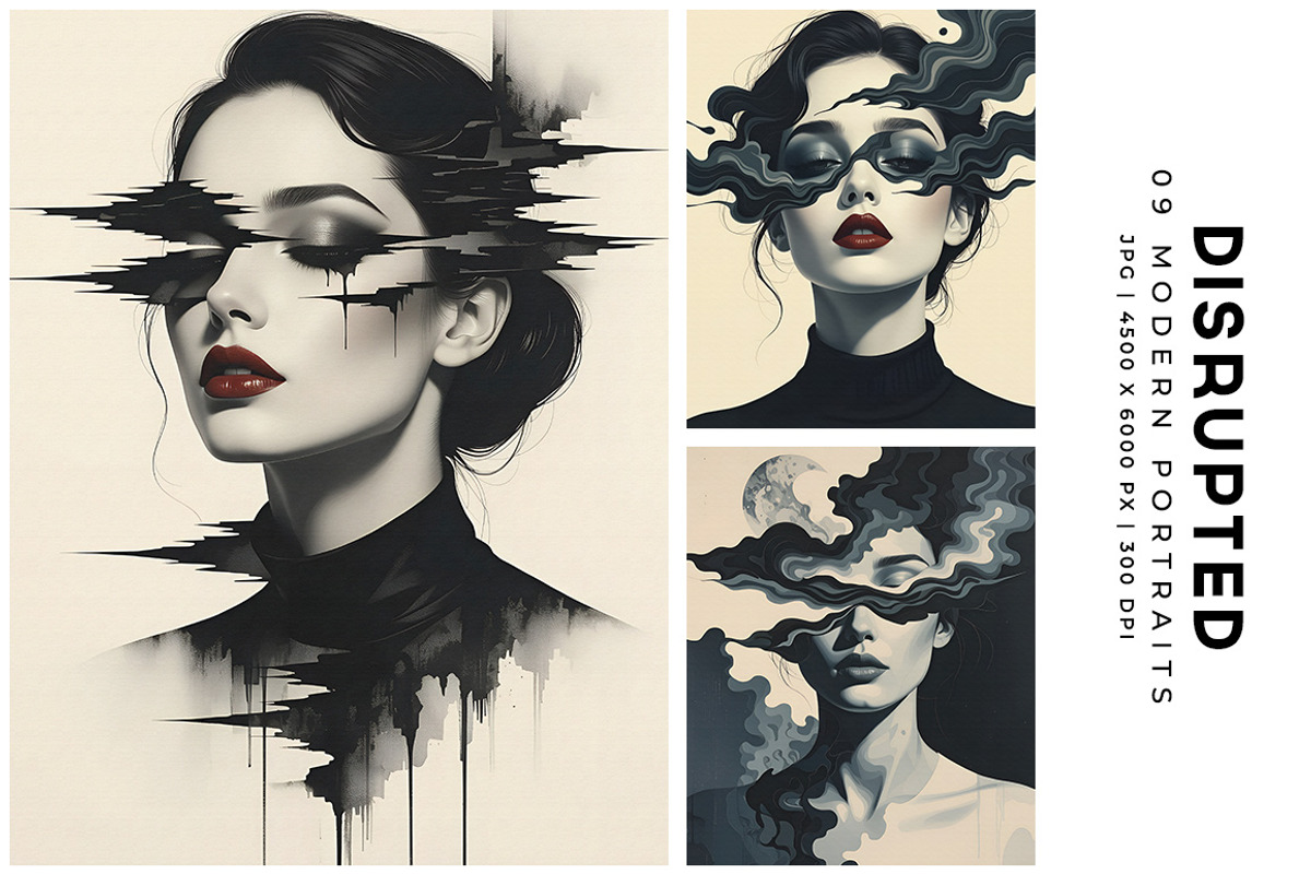 Disrupted, a Person Illustration by Digital Art Creations (Photo 1 of 6)