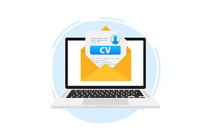 CV fulfilling and sending. Download