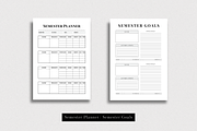 Printable Student Planner Pack Canva, a Stationery Template by The Chaos Project (Thumbnail 4 of 9)