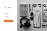 Ramro Web UI Kit - Login/Signups, an UI Kit Template by Danfe Designs (Thumbnail 7 of 11)
