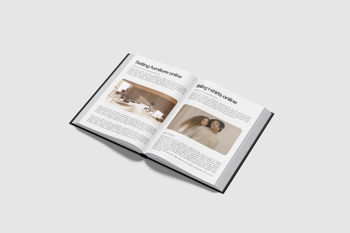 Books Mockup, a Books & Magazine Mockup by Cutna Studio (Photo 8 of 11)