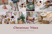 Christmas Vibes#1 | 24 Styled Photos, a Holiday Photo by Nina Stock Photos (Thumbnail 1 of 12)