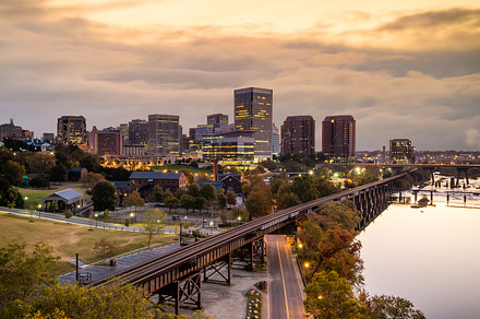 Downtown richmond virginia stock photo containing virginia and richmond, an Architecture Photo by f11photo