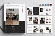 Project Proposal Template, a Brochure Template by DesignCrest (Thumbnail 1 of 13)