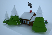 Low Poly House, an Architecture 3D Model by Midgardians (Thumbnail 7 of 14)