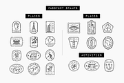 281 Travel Icons Set - Bundle, an Outline Icon by Hatch Design Workshop (Thumbnail 7 of 19)