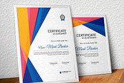 Certificate Word | PSD | AI, a Stationery Template by Curve Design (Thumbnail 1 of 3)