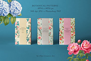 Chinoiseries Toile Seamless Patterns, a Pattern Graphic by Olya Creative (Thumbnail 9 of 25)