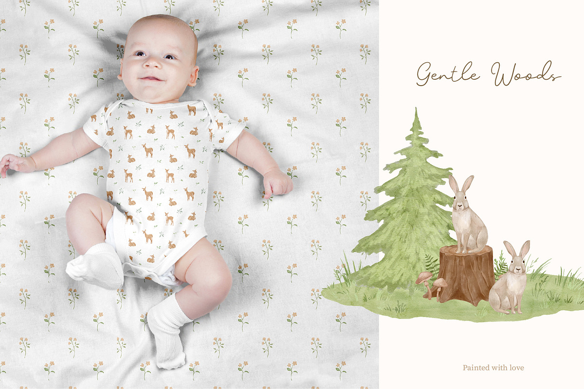 Watercolor Forest Animals Clipart, an Animal Illustration by ElenaPlatovaArt (Photo 14 of 18)