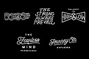 Inspirational Typography Pack, an Illustration by Nomad Stockpile (Thumbnail 3 of 6)