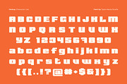 Homay - Bold Modern Expanded Retro, a Sans Serif Font by Typia Nesia (Thumbnail 11 of 11)