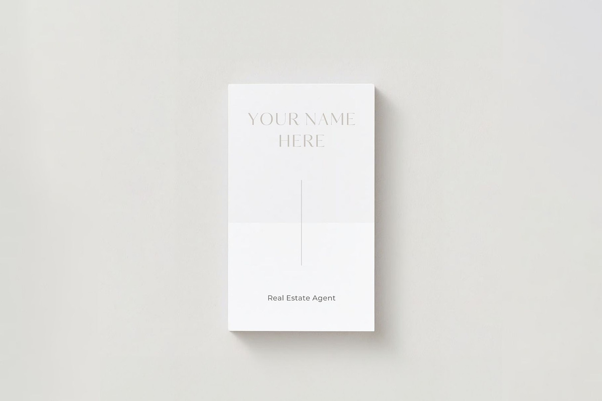 Real Estate Business Card Vertical, a Branding & Logo Template by EstateElements (Photo 7 of 8)