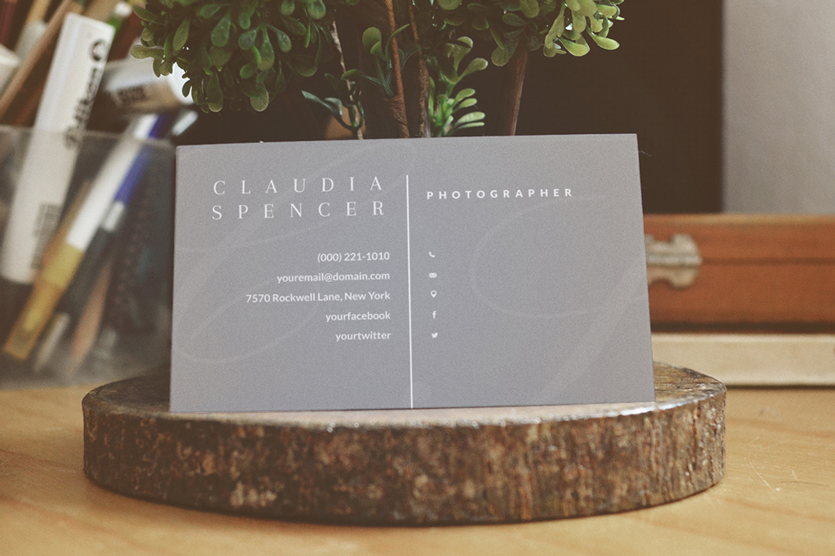 Elegant Business Card, a Business Card Template by DesignLux (Photo 4 of 5)