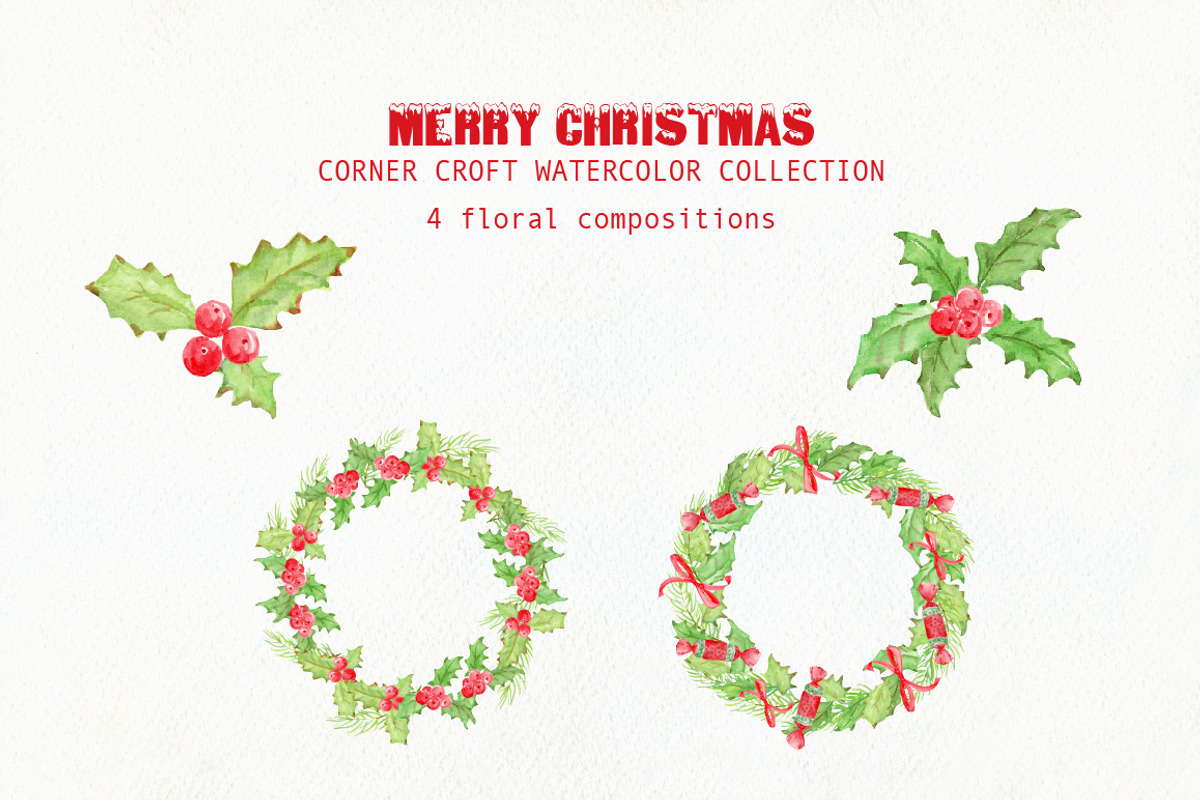 Merry Christmas Illustration, an Illustration by Corner Croft (Photo 4 of 5)