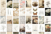 Minimalist Vintage Prints & Posters, a Background Graphic by Laras Wonderland (Thumbnail 5 of 12)