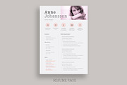 Resume / CV Template, a Resume Template by UX-group (Thumbnail 3 of 5)