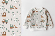 Winter construction, a Pattern Graphic by Olena Kuznietsova (Thumbnail 5 of 9)