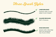 Gouache Shader Brushes | Affinity, a Brush Add-On by RetroSupply Co. (Thumbnail 8 of 13)