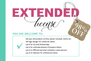 BIG BUNDLE for Templett & Corjl, a Script Font by Blessed Print (Thumbnail 46 of 58)