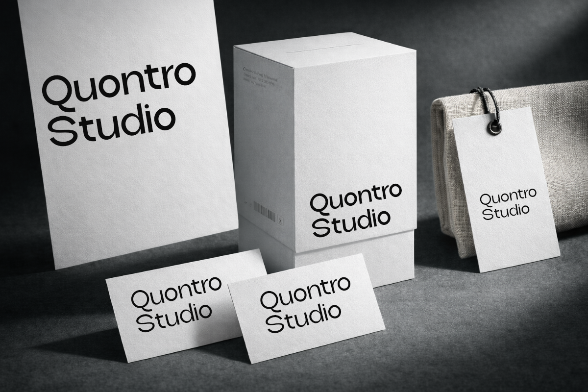 Quantro Sans – Modern Geometric Type, a Sans Serif Font by Muksal Creative (Photo 6 of 10)