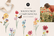 MEADOW bright wild flowers set, a Decorative Illustration by Grace Noboa Illustrations (Thumbnail 4 of 8)