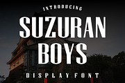Suzuran Boys - Tall Condensed Font, a Slab Serif Font by Limited.studio (Thumbnail 1 of 6)