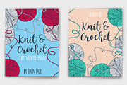 Yarn balls cover mock up, a Decorative Illustration by OKart.studio (Thumbnail 2 of 6)