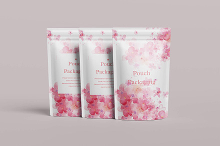 Pouch Packaging Mockup