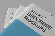 Stacked Brochure Mockup Kit 11 Views, a Books & Magazine Mockup by Illusiongraphic (Thumbnail 25 of 28)