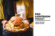 Dark Moody Food Ligthroom Preset, an Action Add-On by IKFDY (Thumbnail 1 of 3)
