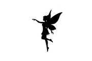 Magical Fairy Silhouette Bundle, an Illustration by jahid234 (Thumbnail 50 of 51)