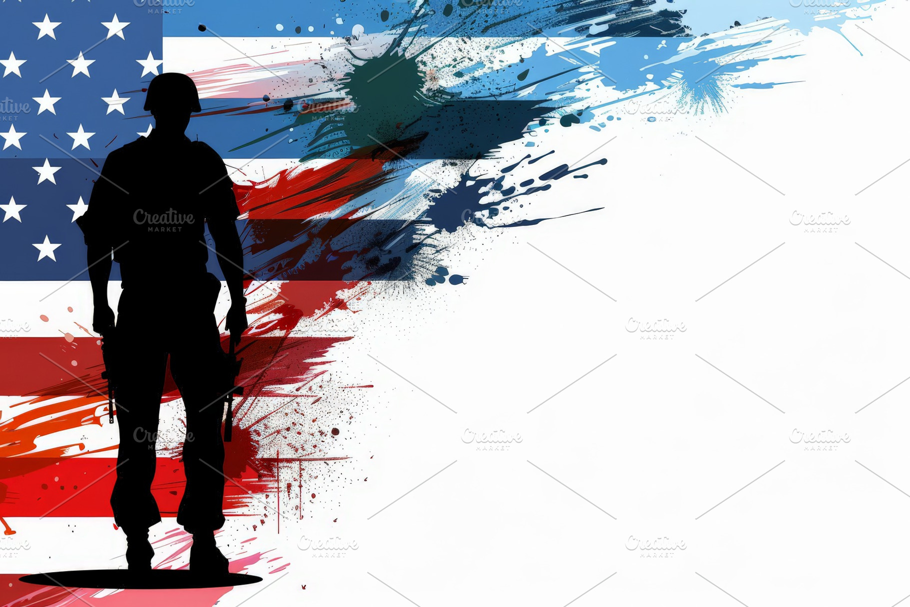 Memorial Day concept for American Fl, a Background Photo by Pixeness