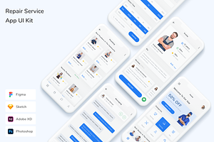 Repair Service App UI Kit