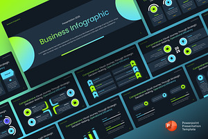Business Infographic PowerPoint, a Presentation Template by Premast