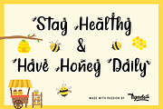 Summerbee | Summer Sunflower Bee, a Font by Tigadestd Type (Thumbnail 2 of 9)