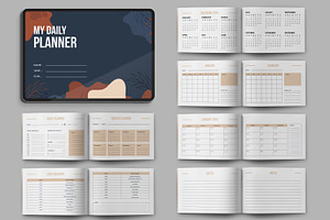My Daliy Planner Layout, a Stationery Template by ContestDesign