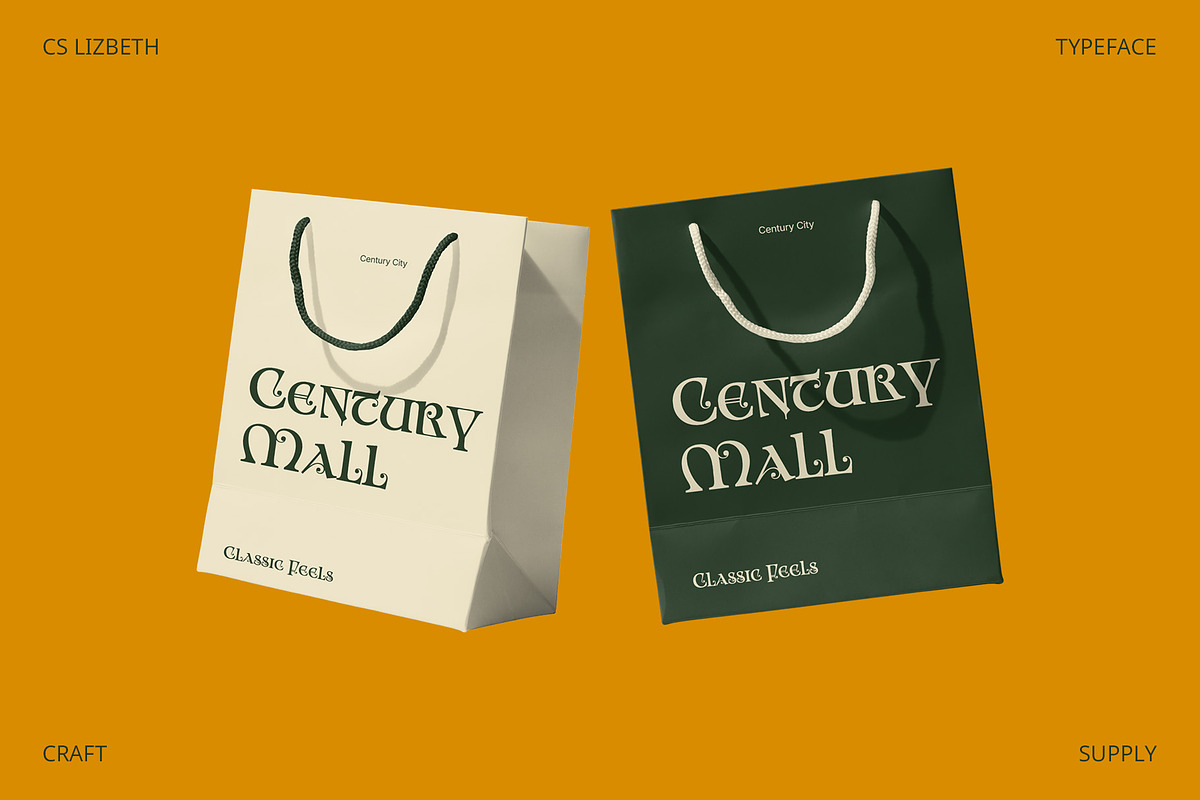 CS Lizbeth – Uncial Font, a Sans Serif Font by Craft Supply Co. (Photo 4 of 8)