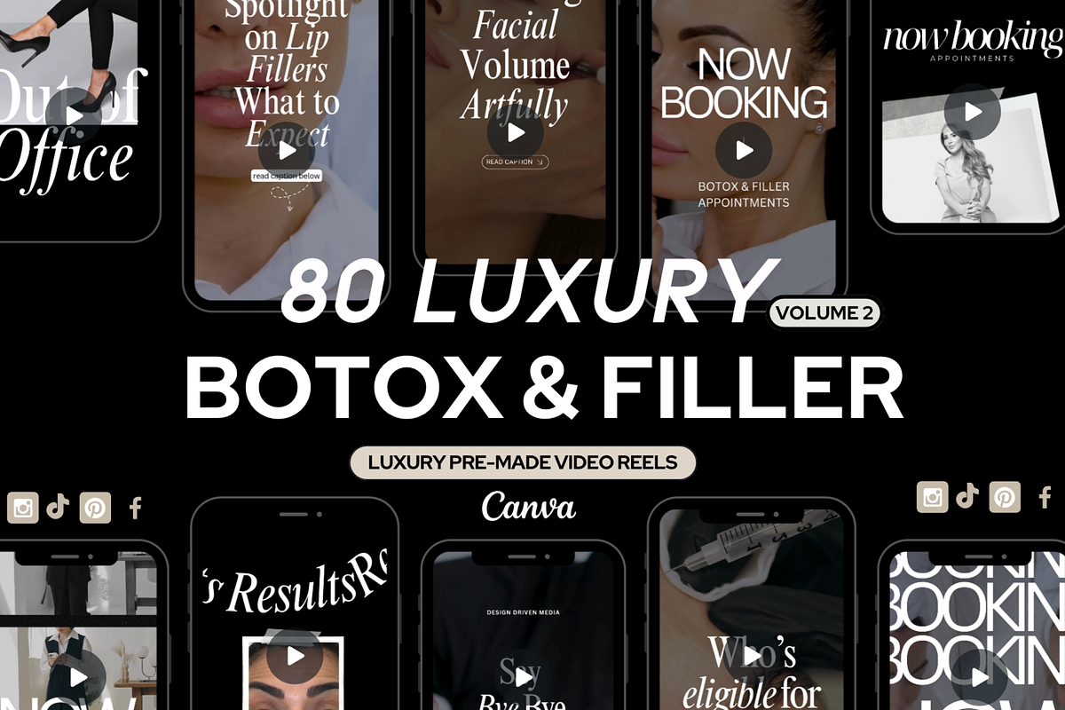 Instagram Reels Botox and Filler, a Social Media Template by Design Driven Media (Photo 1 of 8)