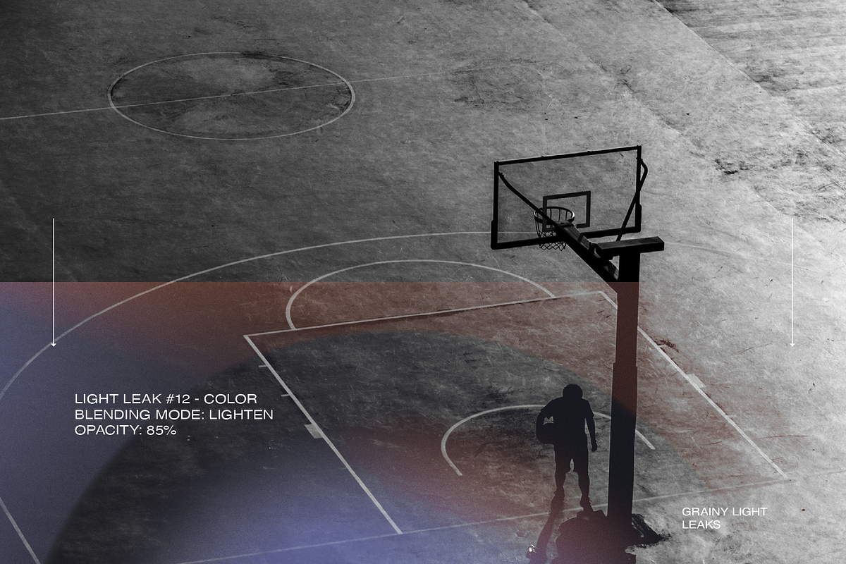 Grainy Light Leak Overlays, a Texture Graphic by The Fake PNG (Photo 7 of 8)