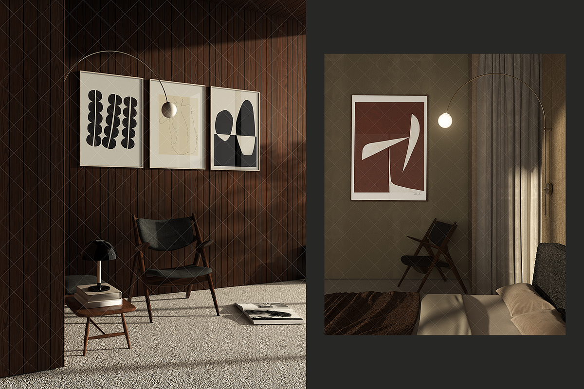 Premium Bundle of 7 Frame Mockups, a Mockup by Merien Mockup (Photo 2 of 4)