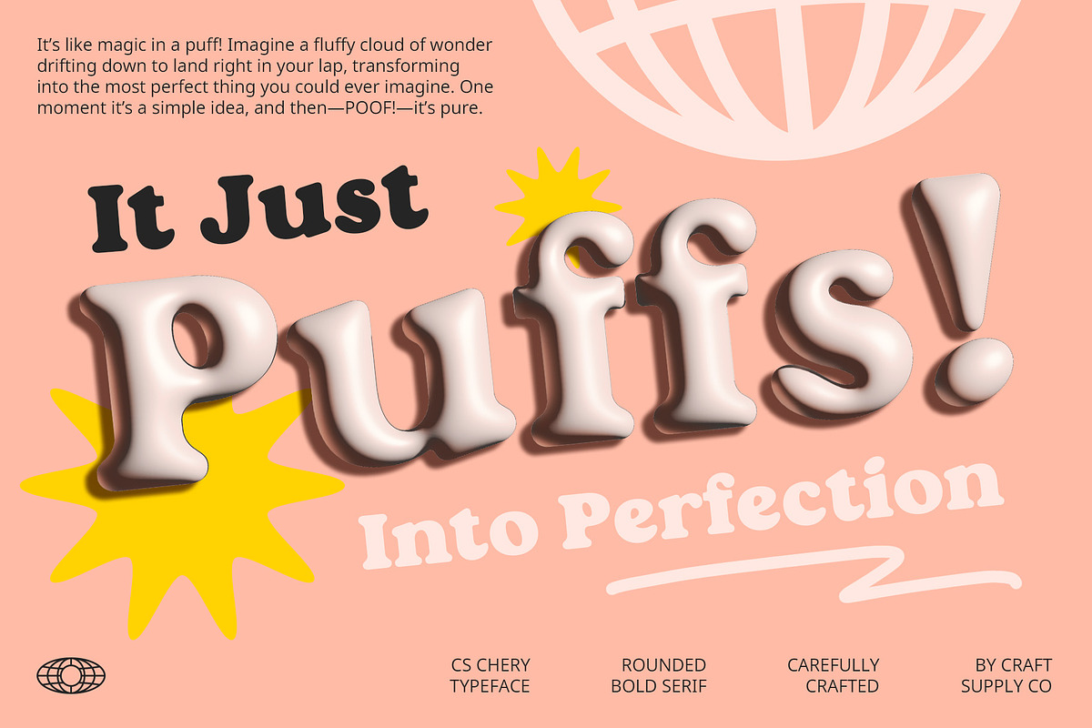 CS Chery – Bold Font, a Serif Font by Craft Supply Co. (Photo 6 of 8)